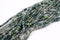 Moss Agate Gemstone Beads, 6mm, Round